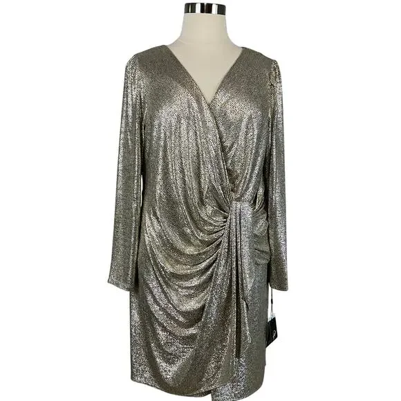 Adrianna Papell | Dresses | Adrianna Papell Womens Cocktail Dress Size 22w Gold Metallic Long Sleeve Sheath | Poshmark Adrianna Papell | Dresses | Adrianna Papell Womens Cocktail Dress Size 22w Gold Metallic Long Sleeve Sheath | Poshmark